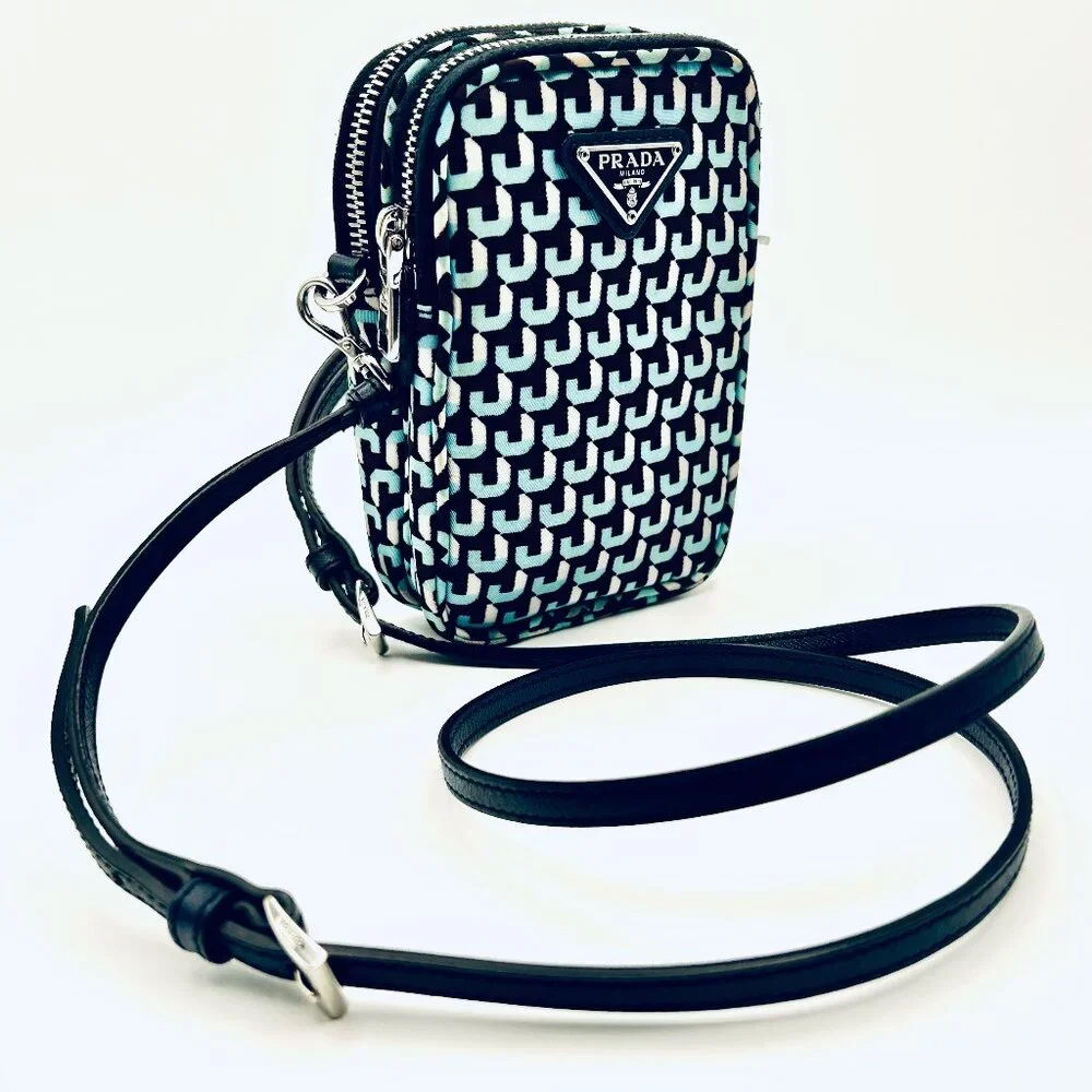 Prada Phone CC Holder Crossbody Mini Bag - Picture 1 of 15